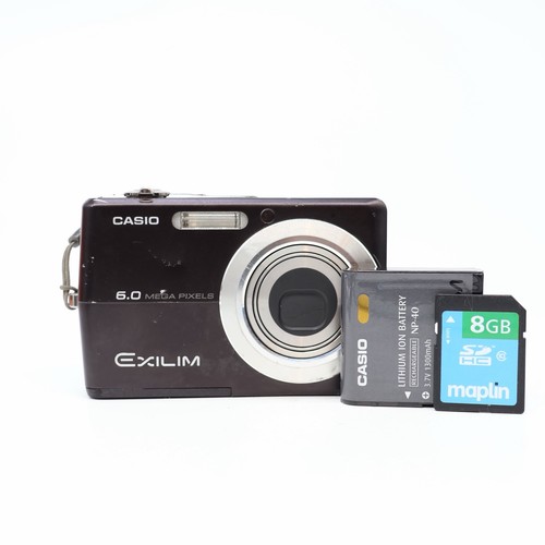 Casio exilim z600 0mp - casio, 6.0mp