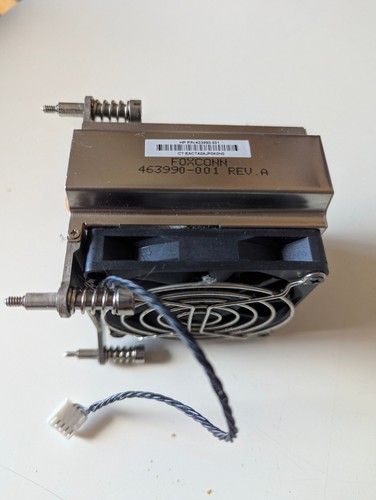 Cpu heatsink fan assembly - heatsink,